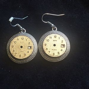 Earrings....watch face design